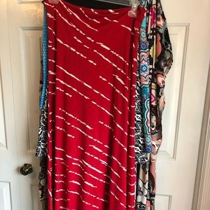 LuLaRoe Maxi skirt, EUC